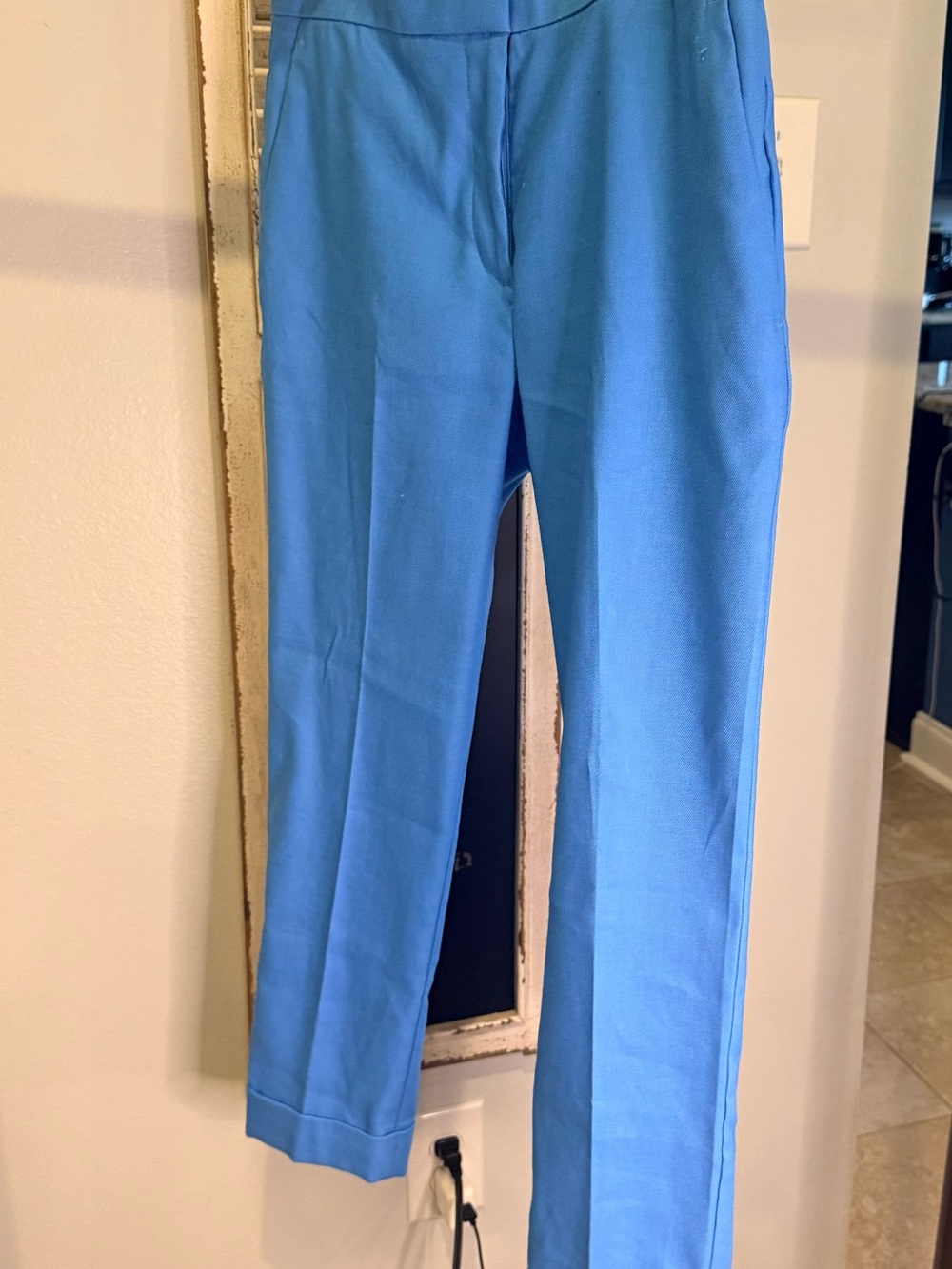 Ann Taylor Petite Sky Blue Dress Pants